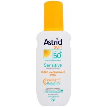 Astrid Sun Sensitive mlieko na opaľovanie pre citlivú pokožku SPF50+ 150 ml