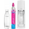 Výrobník sódovej vody Sodastream Terra Biely + Bombička CO2 + Fľaša 1L