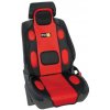 Lampa Poťah sedadla EvoX červená/čierna