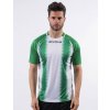 SHIRT STRIPE M/C dres zelená-biela L