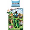 Halantex Detské obliečky MINECRAFT 2 140x200 cm, 70x90 cm, Bavlna + Predĺžená možnosť vrátenia tovaru do 50 dní