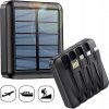 4 výstupy SOLÁRNA POWERBANKA NABÍJAČKA PRE TELEFÓN 10000 mAh BATERKA