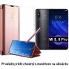 Otváracie Púzdro Luxria Clear View pre Xiaomi - Ružové Pre Xiaomi: Mi 8, Mi 8 Pro