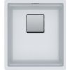 Franke Kubus 2 KNG 110-37, 410x460 mm, fragranitový drez, Biela ľad 125.0672.041