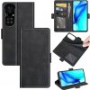 Peňaženkové kožené puzdro MAGNETIC na Huawei P50 Pro – Čierna