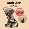 JOOLZ AER+ kočík | Space black l SET s madlom a držiakom na nápoj