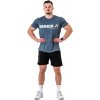 Nebbia Tričko GYM ESSENTIALS 380 šedé