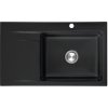 Berg Grazia keramický drez 86x51 cm čierna BRZ19C11P