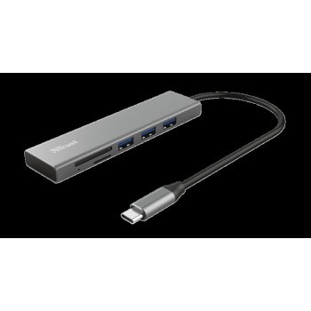 Trust Halyx Aluminium USB-C to 4-Port USB-A 3.2 Hub 24191 od 22,4 € -  Heureka.sk