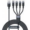 Joyroom S-1T4018A18 4v1 USB-C, Lightning, 3,5A, 1,2m, černý