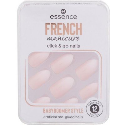 Essence French Manicure Click & Go Nails 02 Babyboomer W 12 ks