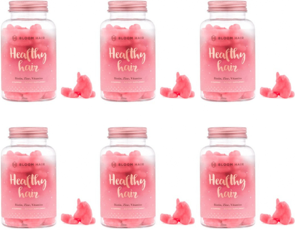 Bloom Hair - Gumíky 60ks od 28 € Bloom Hair - Gumíky 60ks od 28 €