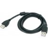 Kábel CABLEXPERT USB A-A 3m 2.0 predlžovací HQ s ferritovým jadrom (CCF-USB2-AMAF-10)