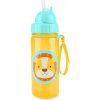SKIP HOP Zoo Hrnček so slamkou PP bez PVC a BPA Lev 12m+