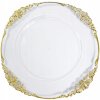 PODLOŽKA POD TANIER PLASTOVÁ POD TANIER zlatá Ø36 L047A