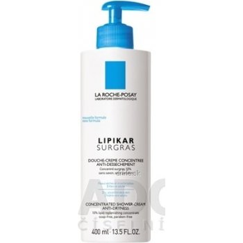 La Roche Posay Lipikar Surgras Liquide zvláčňující sprchový gél 400 ml