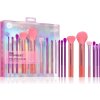 Real Techniques Insta Artist RT 360 plochý štetec na detaily 1 ks + RT 306 štetec na púder suchý, práškový 1 ks + RT 320 štetec na blending 1 ks + RT 204 štetec na aplikáciu tekutých a púdrových produ