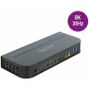 Delock DisplayPort 1.4 KVM Switch 8K 30 Hz s USB 3.0 a Audio
