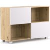 DREVONA Regál / komoda TETRIS 05, Dub Artisan