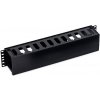 19' vyväzovací panel 2U plastový RAL9005 RAB-VP-X31-A1-75161 Triton