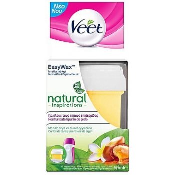 Veet Easy Wax vosková náplň pre všetky druhy pokožky 50 ml