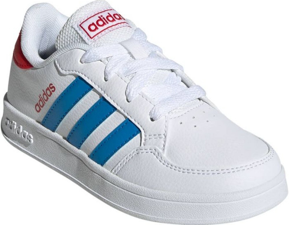 adidas Breaknet cloud white/blue rush/vivid red Biela