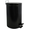 MSV pedálový odpadkový kôš Unis, čierny, oceľ 20 l