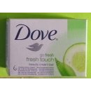 Dove Go Fresh Touch Okurka & Zelený čaj toaletní mydlo 100 g