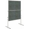 Legamaster Moderačná tabuľa plstená 150x120 cm ECONOMY sivá