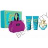 Versace Dylan Turquoise EDT 100 ml + telové mlieko 100 ml + sprchový gél 100 ml + kosmetická taška darčeková sada