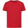 STEDMAN SPORTS-T INTERLOCK / Detské športové tričko - crimson red S