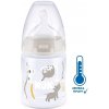 Dojčenská fľaša NUK First Choice Temperature Control 150 ml beige