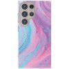 Picasee silikónový prehľadný obal pre Samsung Galaxy S24 Ultra S928B 5G - Pink liquid