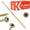KLIMAS 10x220mm Vruty / Skrutky do dreva so zápustnou hlavou TORX - WKCS