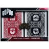 Karty na poker 100% plast, WSOP, Jumbo index, červeno-čierny duo pack