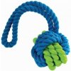 Hračka pre psa - Kombinovaná Monty lopta s lanom9,5cm/31cm HipHop Dog hračky pre psov