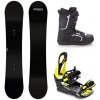 Raven Pure black pánský snowboard + Raven S230 lime vázání + Raven Target obuv - 154 cm + S/M (EU 37-42)