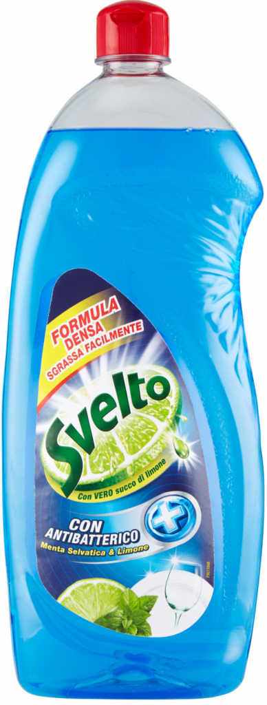 Svelto antibakteriálny prostriedok na umývanie riadu s citrónovú šťavou a  divokú mätou 1 l od 2,8 € - Heureka.sk