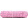 Ružový uterák z čistej bavlny Foutastic, 50 × 90 cm