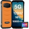 Smartfón DooGee V30 8 GB / 256 GB 5G oranžový