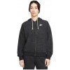 Dámska rozopínací mikina Nike NSW GYM VNTG EASY FZ HOODIE W čierna DM6386-010 - S