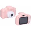 Detský digitálny fotoaparát - ružový, 48Mpx, video Full HD