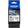 páska BROTHER TZeSL251 čierne písmo, biela páska SELF-LAMINATING Tape (24mm) (TZESL251)