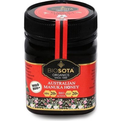 Biosota organics Manuka med MGO 830+ NPA 20+ 500 g