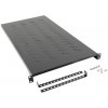 LANBERG 19'' PEVNÁ POLICA 1200 MM ČIERNA (1U/483X910 MM MAX. NOSNOSŤ DO 25 KG, 4BODOVÁ MONTÁŽ) AK-1013-B Lanberg