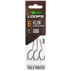 Korda Návazec Loop Rigs Klor vel. 6 30lb 3ks
