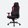 Tkanina Arozzi Vernazza Supersoft, čierno/červená (VERNAZZA-SPSF-RED)