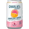Charlie's Organics sýtená pitná voda s grepovou šťavou 330 ml