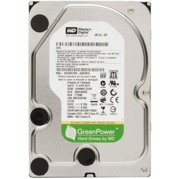 WD 2TB, 7200RPM, SATA III, 64MB, WD20EURX