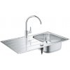 GROHE 31562SD1 Bau Sada Kuchynský drez K200 abatéria, automatický odtok, nerez 31562SD1